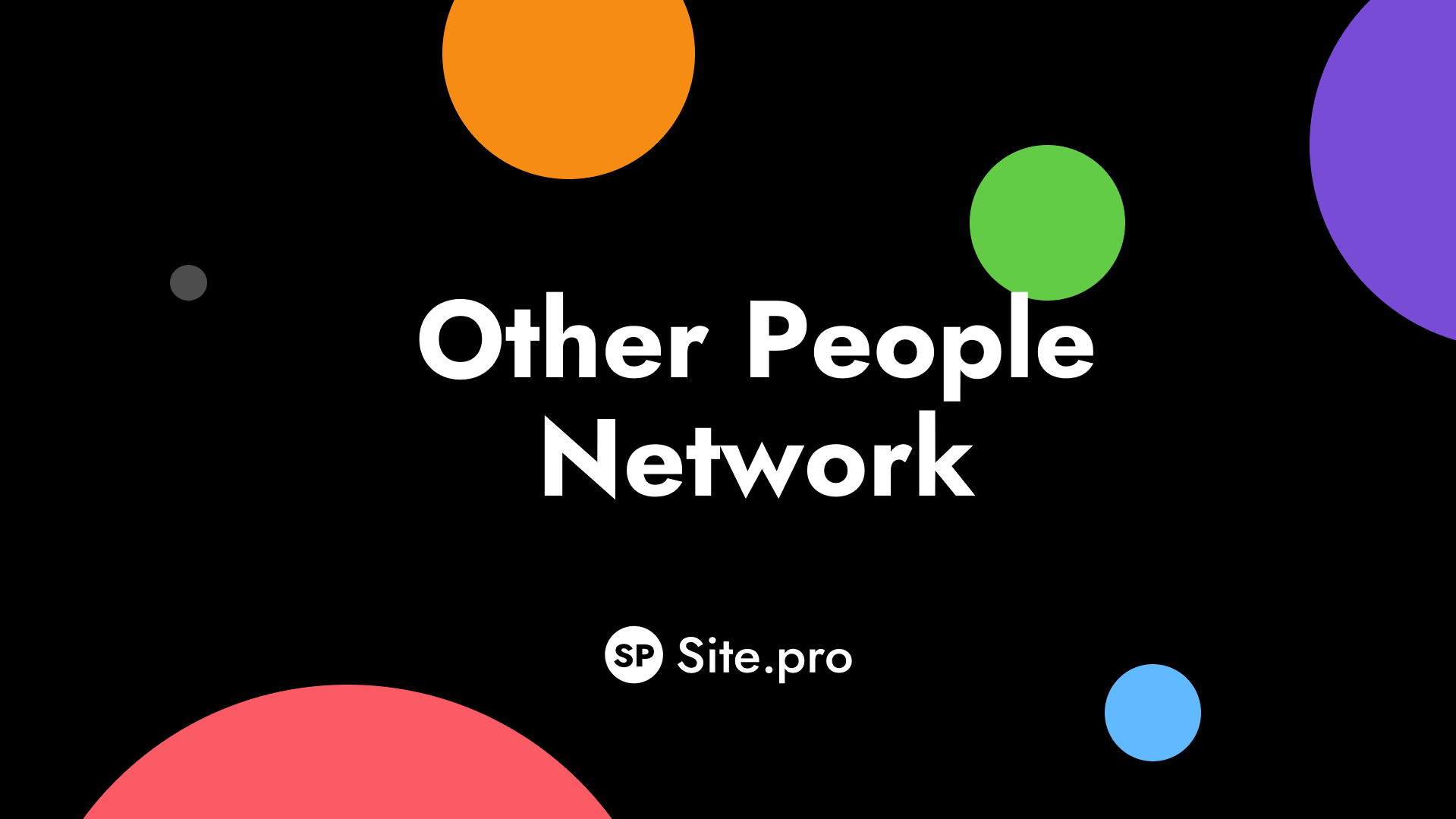 Other People Network